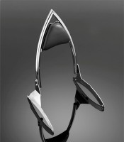 Opěrka ARCH, chrom - YAMAHA V-Star 1100 Classic, XVS1100 Drag Star Classic, (sada)